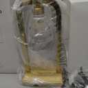 PoKat Gold Table Lamp Candle Warmer, Candle Warmer Lamp with Timer Dimmer, Wax Light Warming Table Lamp for Jar Candles, Modern Bedside Lamp for House Warming Home Decor Living Room, Bulb Included (Set of 1 - Brushed Gold With Wood-print Finish)