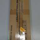 Slat Wall Paneling Garage Tool Organizer Wall Mount Garage Slat Wall Storage Systems, Black Slatwall Panels Bike Storage Rack Garage Organizers and Storage PVC Wall Panels (24Lx6W 2Pack)