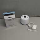 Dental Ultrasonic Retainer Cleaner Machine: 45kHz Dental Cleaning Pod with Digital Timer & 200ML, Deep Cleaning for Dentures, Mouth Guards, Aligners, Night Guards, Braces, Toothbrush Heads & Jewelry (White)