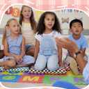 Geetery 12 Pcs Large Floor Pillows Gift Bulk Square Seating Cushion 15.7'', 15.75 x 15.75 x 3.54 inches