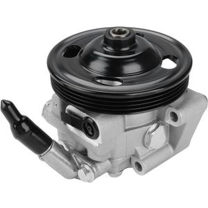 WMPHE Power Steering Pump with Pulley Compatible with Ford Edge 3.5L 3.7L V6 2011 2012 2013 2014, Compatible with Lincoln MKX 3.7L V6 2011 2012 2013 2014, Replacement for 21-4062, CT4Z3A696B