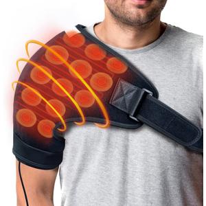 UTK Far Infrared Shoulder Heating Pads Electric, Heated Shoulder Wrap for Shoulder, Shoulder Infrared Therapy for Keep Shoulder, XL/XXL, Shoulder Plus Heating Pads Black