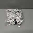 5 x 2PCS Hair Bows for Girls White Bowknot Hair Clips BarrettesLeather Bows with Long Tail Hair Accessories for Girls Toddlers Teens Kids