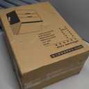 Large Makeup Organizer Countertop Vanity Organizer Cosmetic Organizer Makeup Storage Box Bathroom Counter Organizer Perfume Skincare Organizers Gift Women Girls Clear Design Easy Visibility (White)