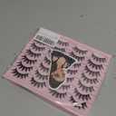 Losha Lashes Spiky Manga Lashes 14 Pairs Anime False Eyelashes Natural Wispy Eye Lashes Pack Soft Asian Fake Eyelashes (Fairy Only)