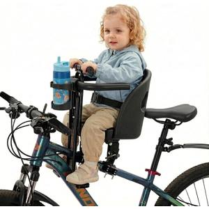 Kid's Bike seat ,Free water bottle holder for Baby 10 Months to 4 Years Old | Front Mount Child Bike Seat With 3 Modes And Surround Safety Rail, Perfect For Outdoor Fun And Short Family Rides, 0-8Y