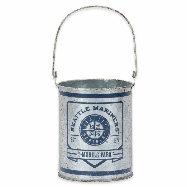 Seattle Mariners T-Mobile Park Galvanized Metal Bucket