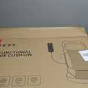 belhope Shiatsu Neck and Back Massager with Heat, 4D Kneading Back Massager for Pain Relief Deep Tissue, Comfortable Back Massage for Chair, Massage Mat for Home Office, Gifts for Women Men Parents