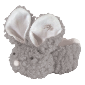 Stephan Baby Shaggy Plush Bunnie Comfort Toy and Boo Cube, Cream