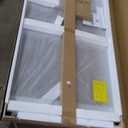 GETPRO Semi-Frameless Shower Door Double Sliding 68-72 in. W x 72 in. H Bypasss Bathroom Glass Shower Sliding Doors,1/4 inch Clear Tempered Glass Door for Walk-in Shower Brushed Nickel