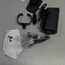 Car Heater, 12V Portable Defroster for Car Windshield, 2 in 1 Heating & Cooling Fast Heating Defrost Defogger, Plug-in Car Heaters with Suction Cup Holder & Adhesive Base (Black)