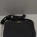 Bible Cover for Women Bible Case, Large Bible Bag, Bible Study Supplies Bible Journaling Kit Book Carrying Case with Bible Highlighters Tabs, Valentines Day Christian Gifts for Women (Black)