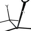 Elevon Hammock Stand, Heavy Duty Adjustable Steel Hammock, 9-Foot, 450-Pound Capacity, Weather Resistant and Easy to Assemble