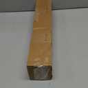 KAMANINA No Drill Curtain Rods for Windows 32 to 58 Inches, 5/8 Inch Renter Friendly Curain Rod 2 Pack Adjustable Drapery Rod with 3M Adhesive Brackets without Drilling, Black