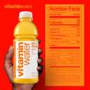 vitaminwater Zero Sugar Rise Orange Nutrient Enhanced Flavored Water Beverage, 20 fl oz Bottles, 12 Pack (EXP 05/18/26)