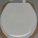 Mayfair NextStep2 Toilet Seat with Built-In Potty Training Seat, Slow-Close, Removable that will Never Loosen, Round, White
