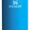Stanley IceFlow 2.0 Flip Straw Tumbler with Handle 30 oz | Twist On Lid and Flip Up Straw | Leak Resistant Water Bottle | Insulated Stainless Steel | BPA-Free | Azure