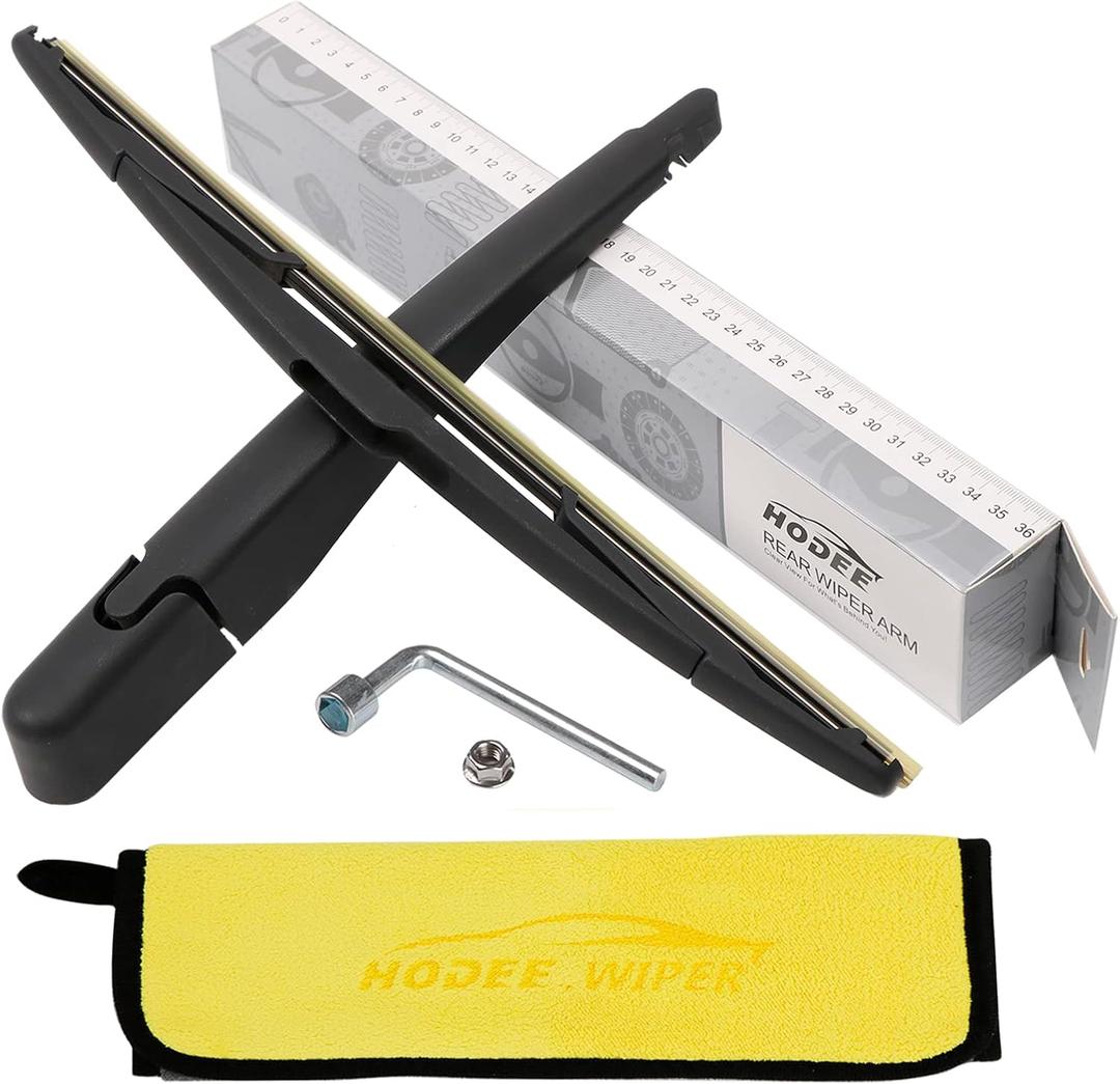 Rear Wiper Arm Blade Nut Set-Replacement for Ford Edge,Lincoln Mkx 2007-2014,Back Windshield Wiper Assembly,with Window Wiper Cap Cover Accessories,OE:9T4Z17526A