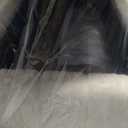 Greenstell Vanity Stool Chair Faux Fur with Storage, 15.7"L x 11.8"W x 19.4"H Soft Ottoman 4 Metal Legs with Anti-Slip Feet, Furry Padded Seat, Modern Multifunctional Chairs for Makeup, Bedroom White