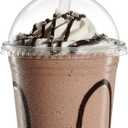 GUSTO [16 oz. - 50 Count Clear Plastic Cups With Dome Lids - Perfect for Smoothies, Milkshakes, and To-Go Beverages (Formerly Comfy Package)