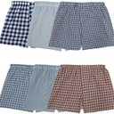 Fruit of the Loom Men's Tag-Free Boxer Shorts (Knit & Woven), Size XL, Pack 6