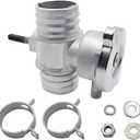 FZJDSD Aluminium Radiator Coolant Filler Neck 52029195AK 52028810AL 55116901AA Compatible with Chrysler 200 Sebring Caliber,Dodge Avenger Durango Dakota,Jeep Compass Patriot