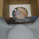 MK RGB MOON LAMP W/WOOD STAND & REMOTE, 16 Led Colors