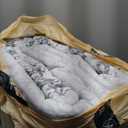 Istana 2x3 Area Rug - Grey/Gold Boho Rugs for Living Room 2x3 - Foldable Small Rugs for Bedroom - Stain Resistant Washable Rug Non Slip - Eco-Friendly Area Rugs Indoor