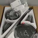 NKPU 52inch Ceiling Fans with Lights, Low Profile Ceiling Fan with Light and Remote/APP Control, DC Reversible Motor, Noiseless, Flush Mount, Brown Ceiling Fan for Bedroom Indoor/Outdoor Use