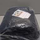 Amearea Modern Soft Hallway Runner Rug, 2x6 Feet Washable Runner Rugs for Hallway, Black Fluffy Rug Bedroom Bedside Rugs, Non Slip Memory Foam Rug Carpet for Entrance Kitchen Living Room Decor