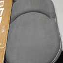 YOUKEEEJOJO Floor Chair 5-Position Adjustable Back Support Chair Foldable Camping, Floor Lounger,Corduroy Fabric, Video-Gaming Reading Watching, Indoor Outdoor Use(Grey)