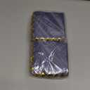 200 Pack Navy Blue and Gold Paper Napkins Scalloped Cocktail Napkins Blue Disposable Beverage Napkins for Birthday Baby Shower Wedding Party Supplies Dinnerware Tableware Decorations