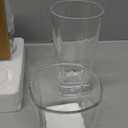 Square Drinking Glasses Set of 8 Small And 8 Big , Geometric Shape DOF and Glass Tumbler Set, All Purpose Kitchen Glassware Set for Water Cocktails