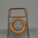 TORRAS 360 Magnetic Stand for iPhone 17 Pro Max Case, [Fit for MagSafe] [4X Military-Grade Protection] Slim Case for iPhone 17 Pro Max 6.9" 2025, Clear-Orange, Ostand O3 Fitness Series