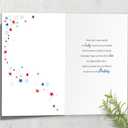Happy Birthday Card for Husband, 8*5.3 inches