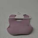 mushie Silicone Baby Bib | Adjustable Fit Waterproof Bibs (Pale Mauve)