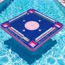 Large Floating Mahjong Table for Pool Hot Tub Float Board for Mahjong Card Games Swimmingpool Dominoes Poker Adults Pool Game Tray for Summer Party Indoor Outdoor(29 x 29 x 2 Inch,Classic)