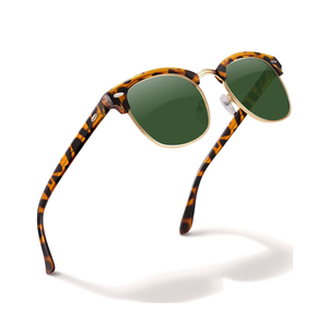 livho Rimless Trendy Polarized Sunglasses Men Women, Retro Sun Glasses for Men Women 2025, Semi Rimless UV Protection Shades