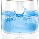 HLS 3.5L Cool Mist Humidifiers for Home Women,Top Fill Ultrasonic Air Humidifier for Bedroom 23dB Quiet Waterless Auto-Off,41 Hours Air Vaporizer Humidifier with 2 Mist Model for Office Large room