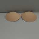 MITALOO Seamless Adhesive Bra Sticky Strapless Invisible Push up Bras Silicone Backless Nipple Cover for Women (Beige)