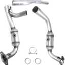 Rear Compatible with 2008 2009 2010 2011 2012 Jeep Liberty V6 3.7L,2008-2011 Dodge Nitro V6 3.7L,Replace No.50564, 645830, Direct-fit(EPA Compliant)