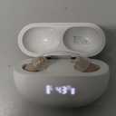 Hearing Aids for Seniors, Invisible Rechargeable Digital OTC Hearing Aids (Not Amplifiers) with 16-Channel Sound Processing Noise Cancelling Auto-On/Off (Beige)