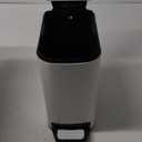 Cesun Small Bathroom Trash Can with Lid Soft Close, Step Pedal, 6 Liter / 1.6 Gallon Stainless Steel Slim Garbage Can for Bedroom, Diaper Waste Basket with Removable Inner Bucket (White)