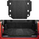 Cargo Liner Mat for 2018-2021 2022 2023 2024 2025 2026 Wrangler JL 4 Door, All Weather Odorless Rear Trunk Tray Projector, Heavy Duty Custom Fit Cargo Area Trunk Liner Mat Accessories