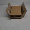 10pk 10-Grid Snack Bowls Heavy Duty, Kraft Paper Serving Window Tray Box, 15.5x9x2in Dessert Charcuterie Boxes, Oil-Proof Cookie Boxes With Window, For Outdoor Party Favor Boxes Takeout Container, (Brown)