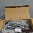 Baking Pans Set 5-Piece Toaster Oven Pans Bakeware Cooking Includes Nonstick Cake Pans/Loaf Pan/Cupcake Pan/Pizza Pan/Cookie Pan, Carbon Steel Baking Pan Set,Black