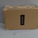 Away Bigger Carry-On Luggage, Lightweight Hardside Large Suitcase with Spinner Wheels, TSA Lock, Airline Approved, Salt White Matte