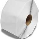 4" W x 50' L White Heavy Duty Foil Synthetic Polymer Adhesive Body Repair Tape Trailer Roof RV Truck (Manus Products)