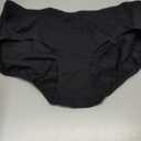 Wirarpa Women's Underwear Cotton Hipster Panties Ladies Panties 6 Pack  (Black, XL)