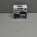 Bed Risers Furniture Risers Heavy-Duty Rectangular Adjustable Block Lift to 3 inches and 4.3 inches Desk, Sofa, Chair Legs, Refrigerator, Washing Machine Support up to 4000 pounds (2 layer(3inches), Square-black-4 Pack)